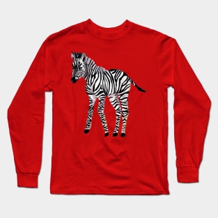 Baby Zebra Long Sleeve T-Shirt